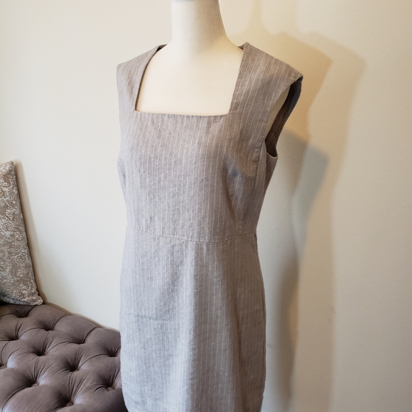Ann Taylor Dresses & Skirts - Linen Work Dress, bundle and save 2 for $30